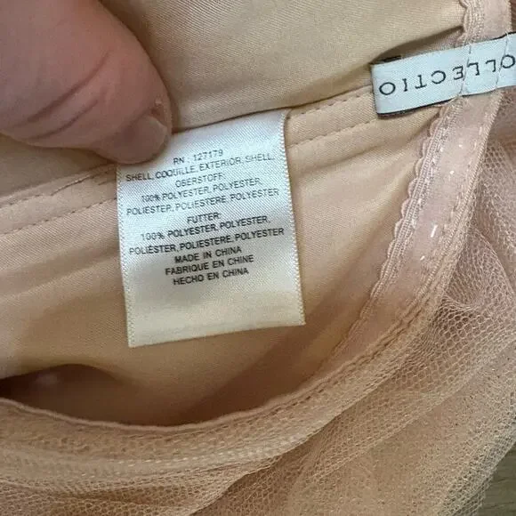 Jenny Yoo Collection Maia Convertible Strapless Tulle Dress Blush Size 14​ - Picture 11 of 12